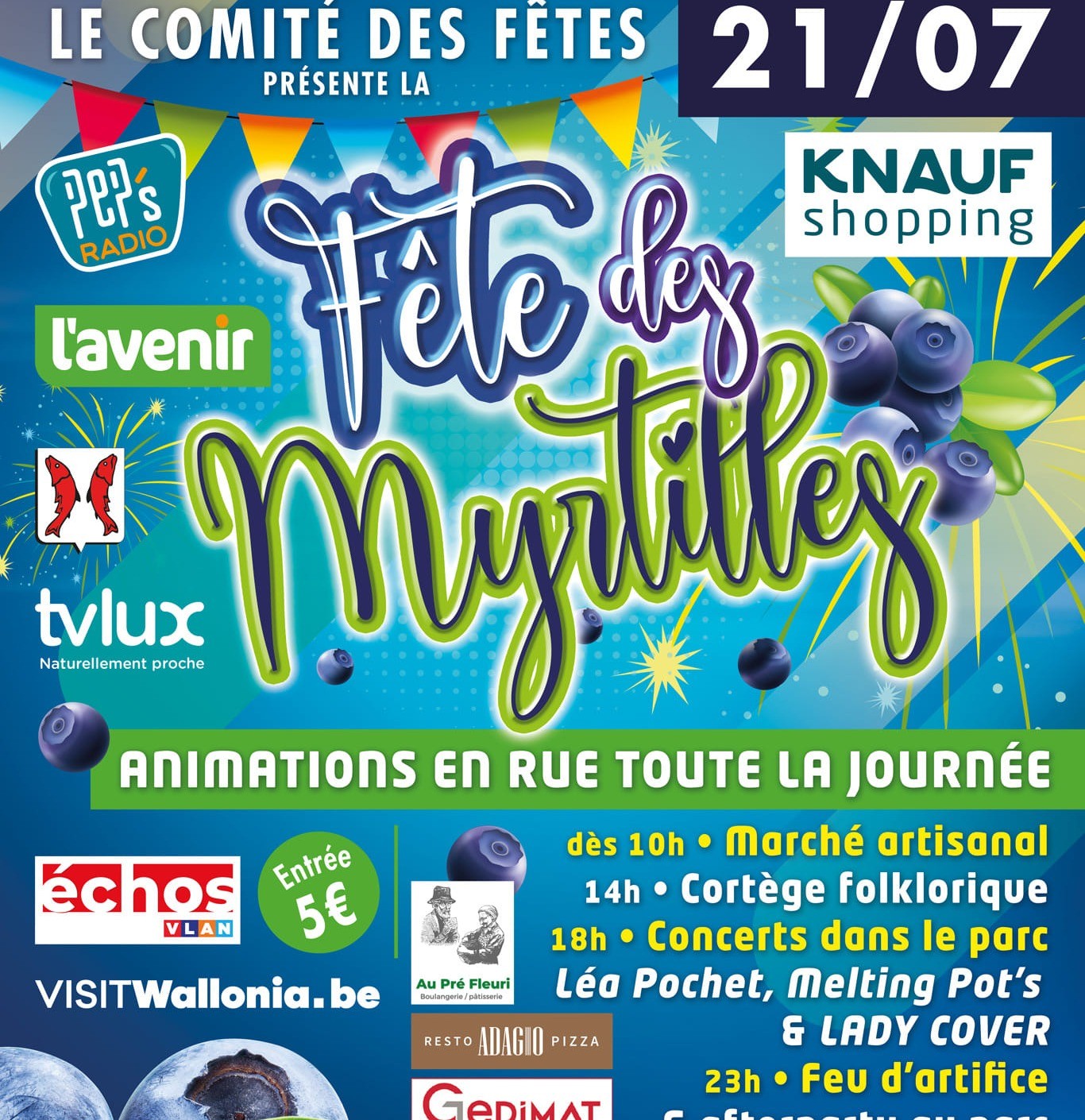 Il est déjà 08h08 de ce 16 juillet 2024 - La Fête des Myrtilles