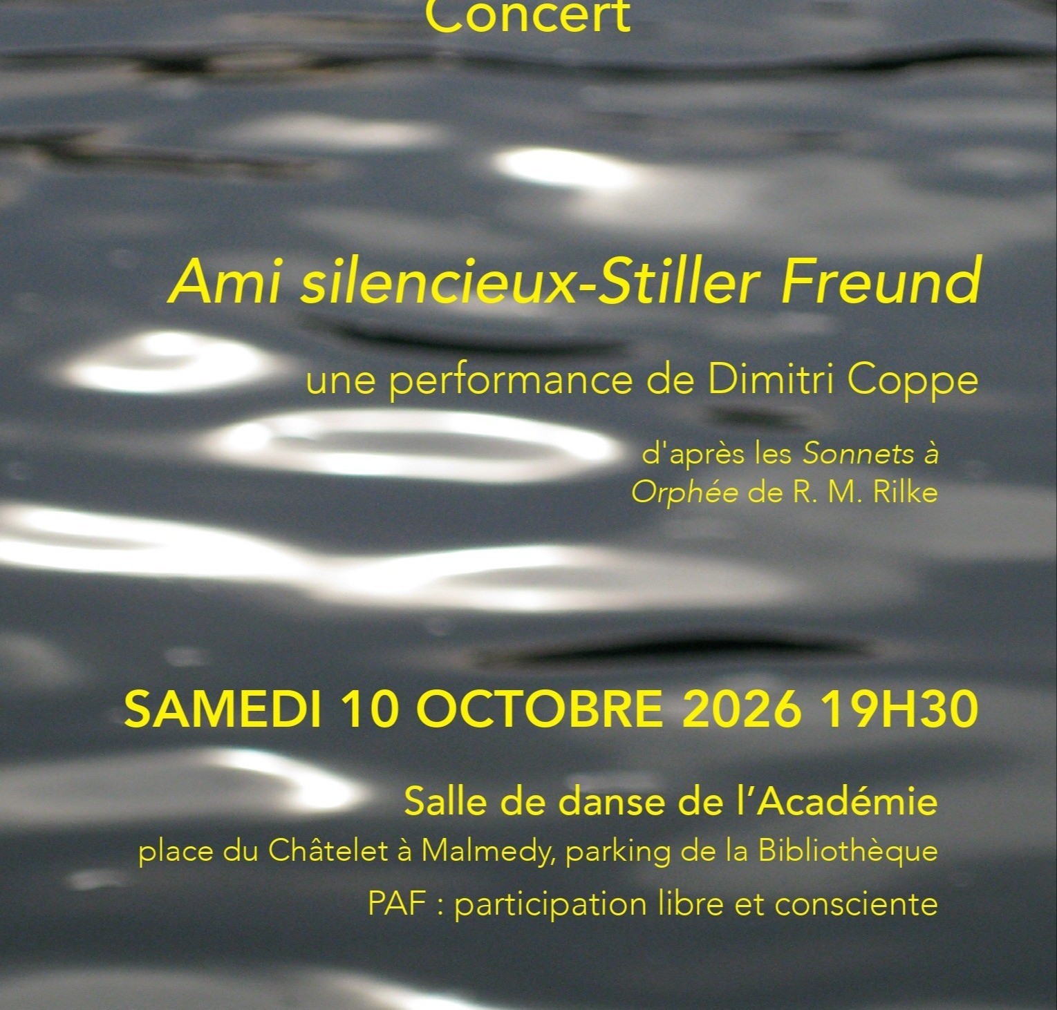 Il est déjà 08h08 de ce 06 octobre 2026 - Dimitri Coppe